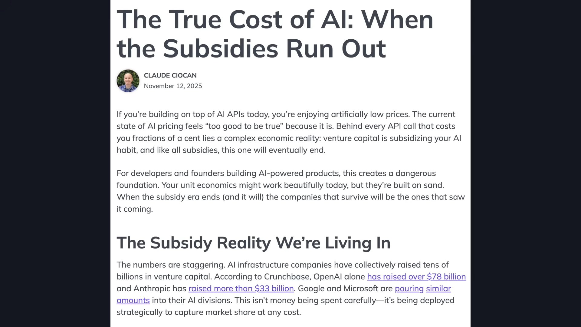The AI Effectiveness Spectrum